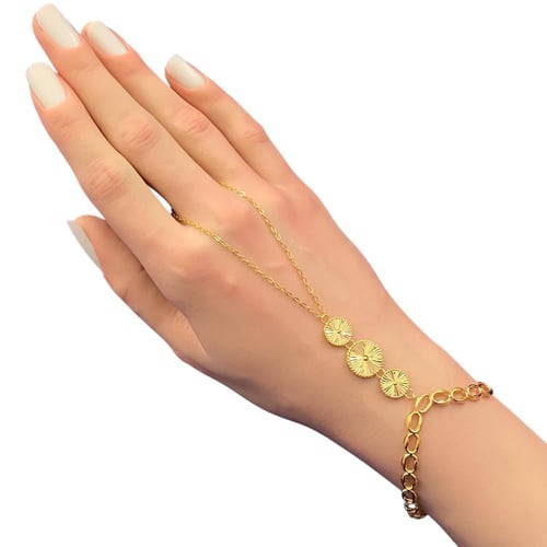 كف ذهب عيار 21 الوزن 5.96 جرام