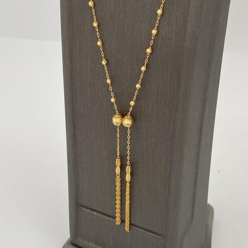 سبحه ذهب عيار 21 الوزن 4.07 جرام