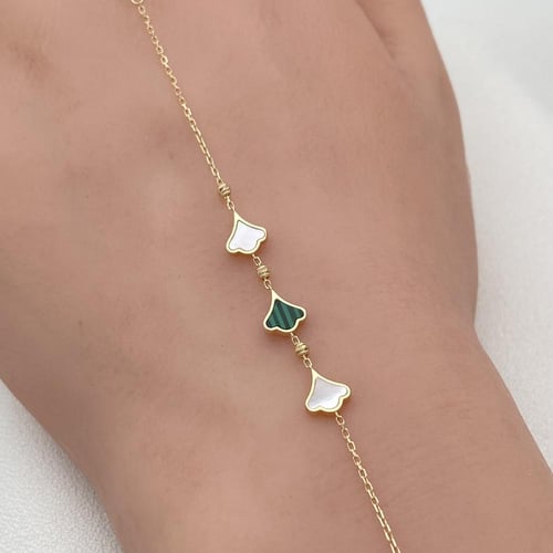 كف ذهب عيار 18 الوزن 1.71 جرام