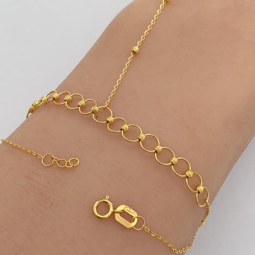 كف ذهب عيار 21 الوزن 2.55 جرام