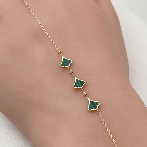 كف ذهب عيار 18 الوزن 1.67 جرام