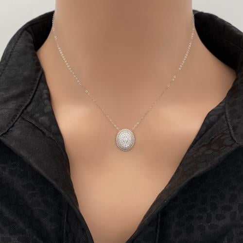 عقد ذهب عيار 18 الوزن 1.16 جرام