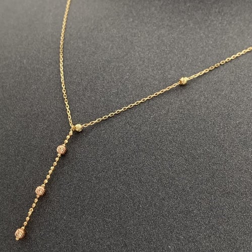 عقود ذهب عيار 18 الوزن 3.83 جرام