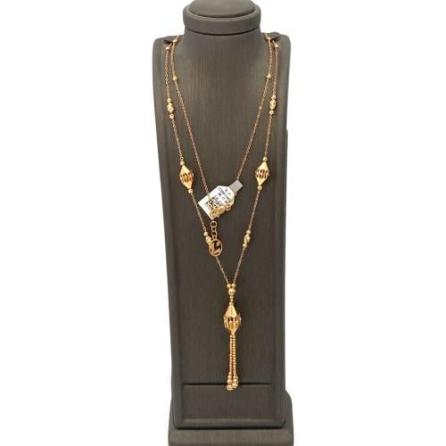 سبحة ذهب عيار 21 الوزن 11.64 جرام