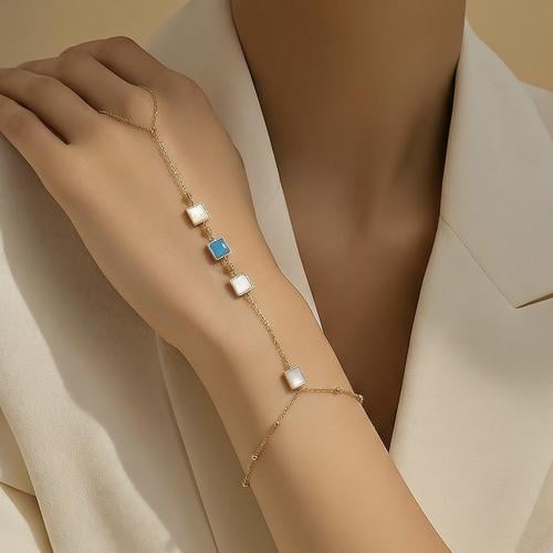 كف ذهب عيار 18 الوزن 1.7 جرام