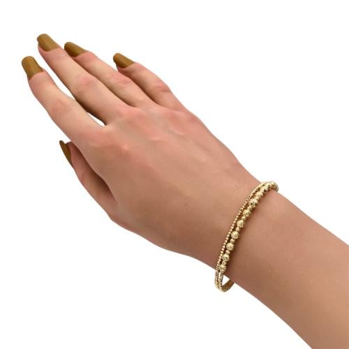 اسواره ذهب عيار 18 الوزن 3.85 جرام