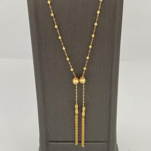 سبحه ذهب عيار 21 الوزن 4.07 جرام