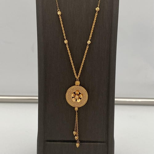 سبحة ذهب عيار 21 الوزن 4.22 جرام