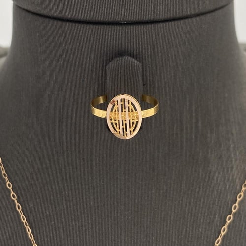 نصف طقم اطفال ذهب عيار 21 الوزن 3.20 جرام