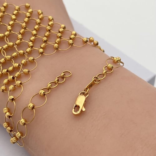 كف ذهب عيار 21 الوزن 10.98 جرام