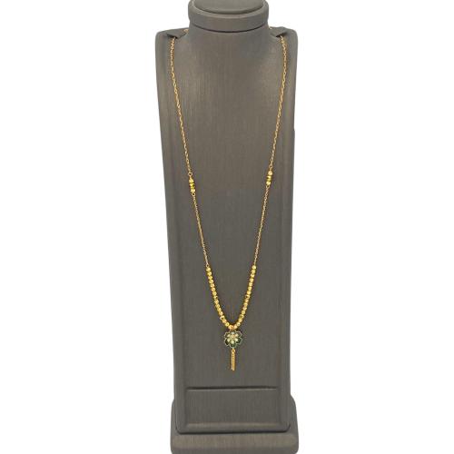 سبحه ذهب هنديه عيار 21 الوزن 6.3 جرام