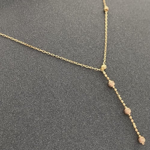 عقود ذهب عيار 18 الوزن 3.83 جرام