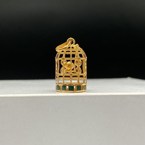 تعليقة ذهب عيار 21 الوزن 3.22 جرام