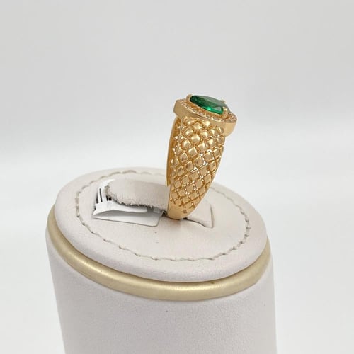 خاتم ذهب عيار 18 الوزن 4.13 جرام