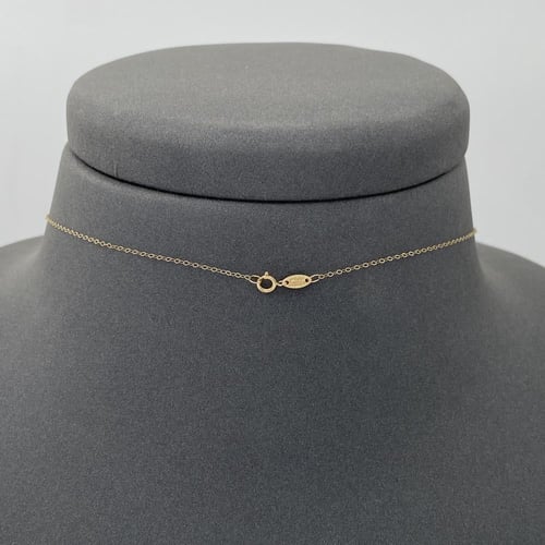 عقد ذهب عيار 18 الوزن 0.99 جرام