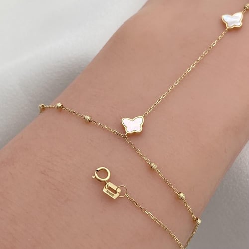 كف ذهب عيار 18 الوزن 1.71 جرام