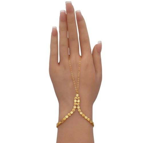 كف ذهب عيار 21 الوزن 5.17 جرام