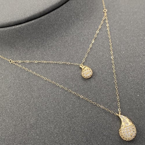 عقود ذهب عيار 18 الوزن 3.93 جرام