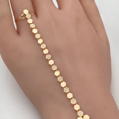 كف ذهب عيار 21 الوزن 6.72 جرام