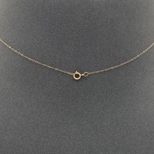 عقد ذهب عيار 18 الوزن 1.14 جرام