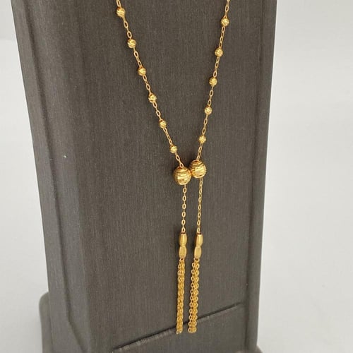 سبحه ذهب عيار 21 الوزن 4.07 جرام