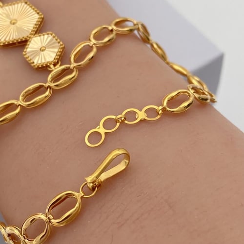 كف ذهب عيار 21 الوزن 5.77 جرام