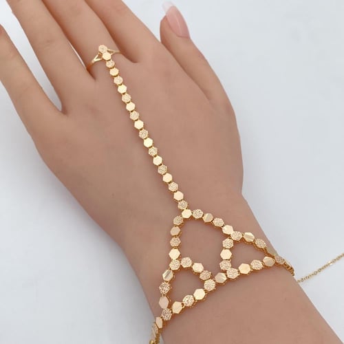 كف ذهب عيار 21 الوزن 8.32 جرام