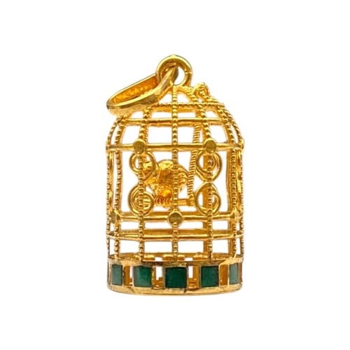 تعليقة ذهب عيار 21 الوزن 3.22 جرام