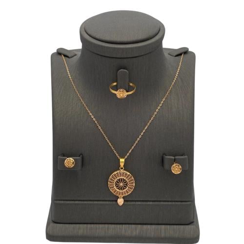 نصف طقم ذهب عيار 21 الوزن 3.65 جرام