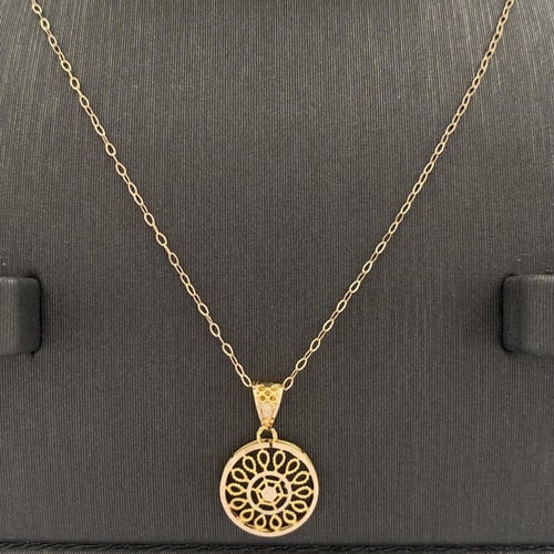 نصف طقم ذهب عيار 21 الوزن 3.22 جرام