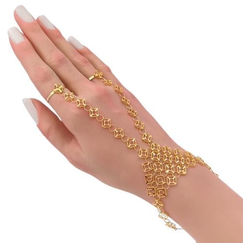 كف ذهب عيار 21 الوزن 10.77 جرام