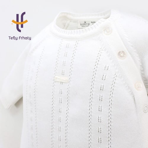 طقم استقبال تركي 6 قطع - اوف وايت