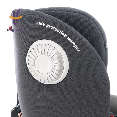 كرسي سيارة قابل للتحول - رمادي