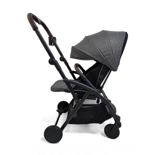 عربية اطفال اتجاهين مناسبة للسفر – رمادي