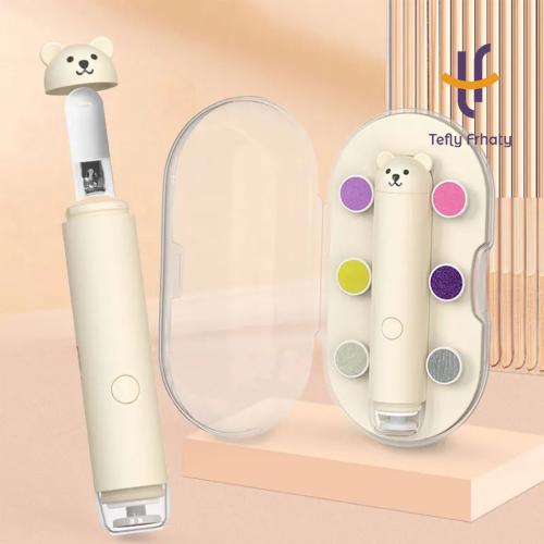 مبرد أظافر كهربائي للأطفال BabyCare Nail Trimmer