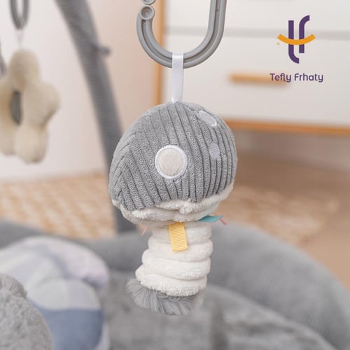 حصيرة لعب من مامي تاون -رمادي