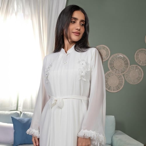 روب استقبال ريش شيفون