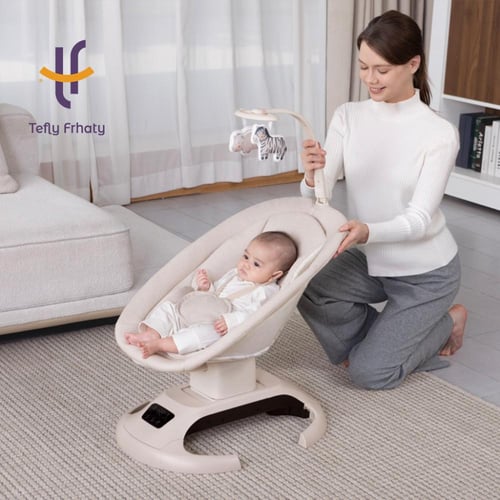 سرير أطفال ماستيلا لولاباي أوربت الكهربائي