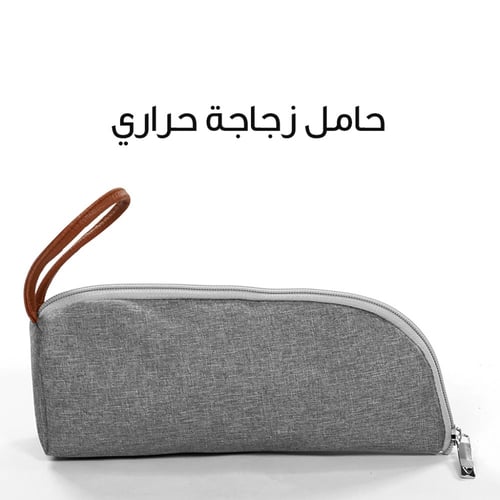 حقيبة ظهر قماش - رمادي