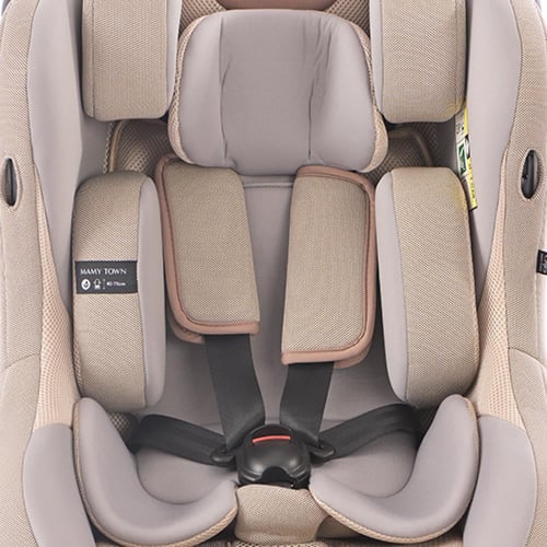 كرسي سيارة مع ناموسية من مامي تاون - بيج