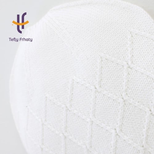 طقم استقبال تركي 6 قطع - اوف وايت