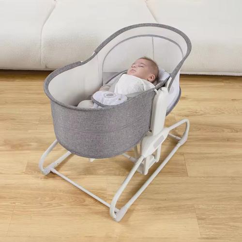 سرير ماستيلا 4 في 1 - رمادي