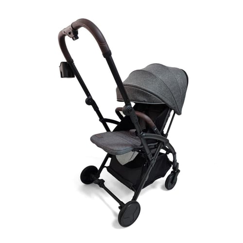 عربية اطفال اتجاهين مناسبة للسفر – رمادي