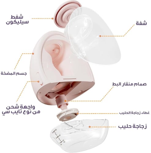 مضخة ثدي قابلة للارتداء من NCVI