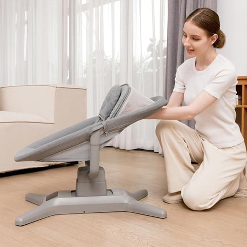 كرسي هزاز متعدد الاتجاهات - رمادي