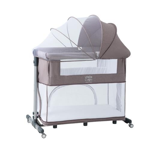 سرير نكست تومي هزاز + محبس متعدد المواصفات - بيج