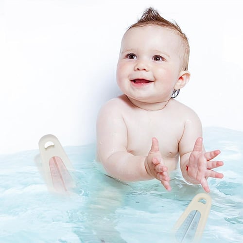 مقياس حرارة للحمام