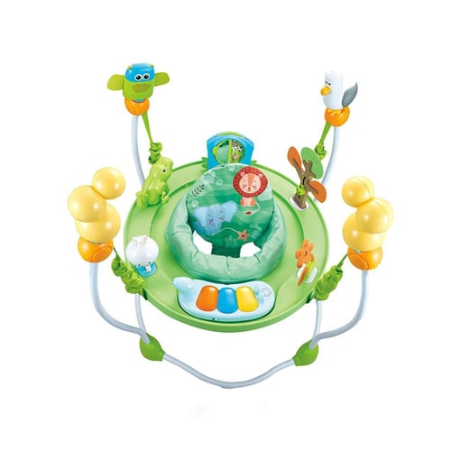 نطيطة أطفال بمقعد مبطن