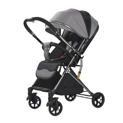 عربة الطيارة اتجاهين - رمادي