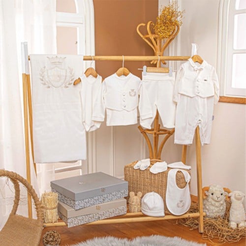 طقم افرول 10 قطع - بيج